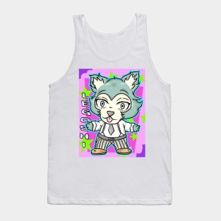 Anime cartoony 6 Tank Top